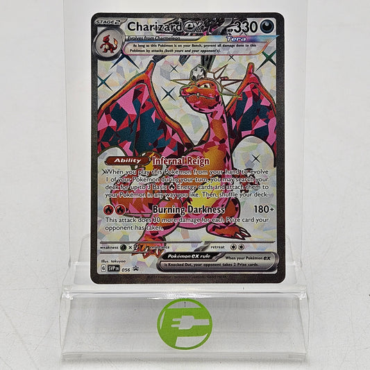 Pokemon TCG Charizard ex 056 SV: Scarlet & Violet Promo Card English