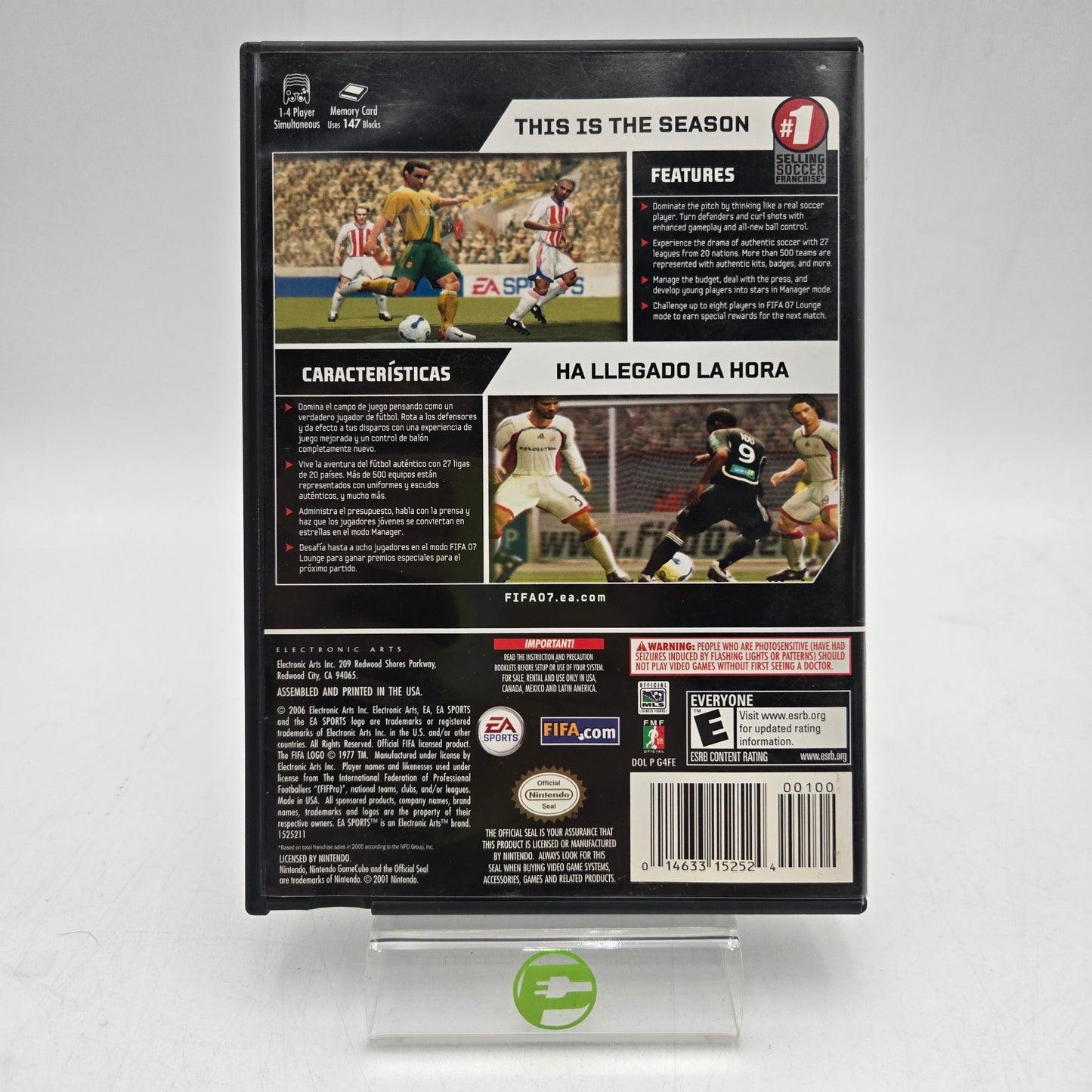 FIFA 07 (Nintendo GameCube, 2006)