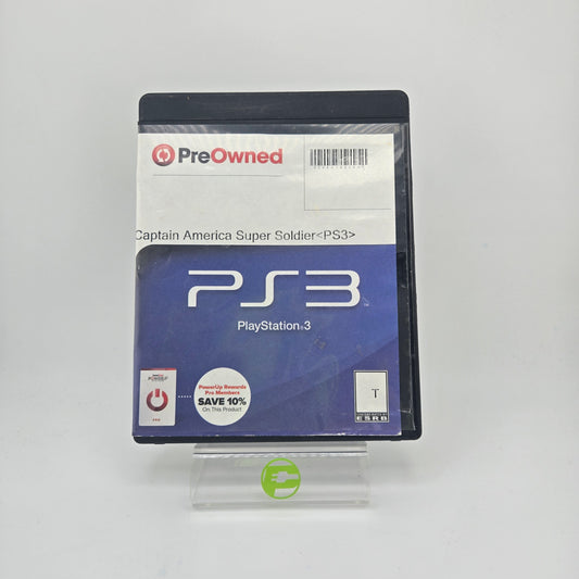 Captain America: Super Soldier (Sony PlayStation 3 PS3, 2011)