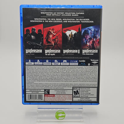 Wolfenstein Alt History Collection (Sony PlayStation 4 PS4, 2020)