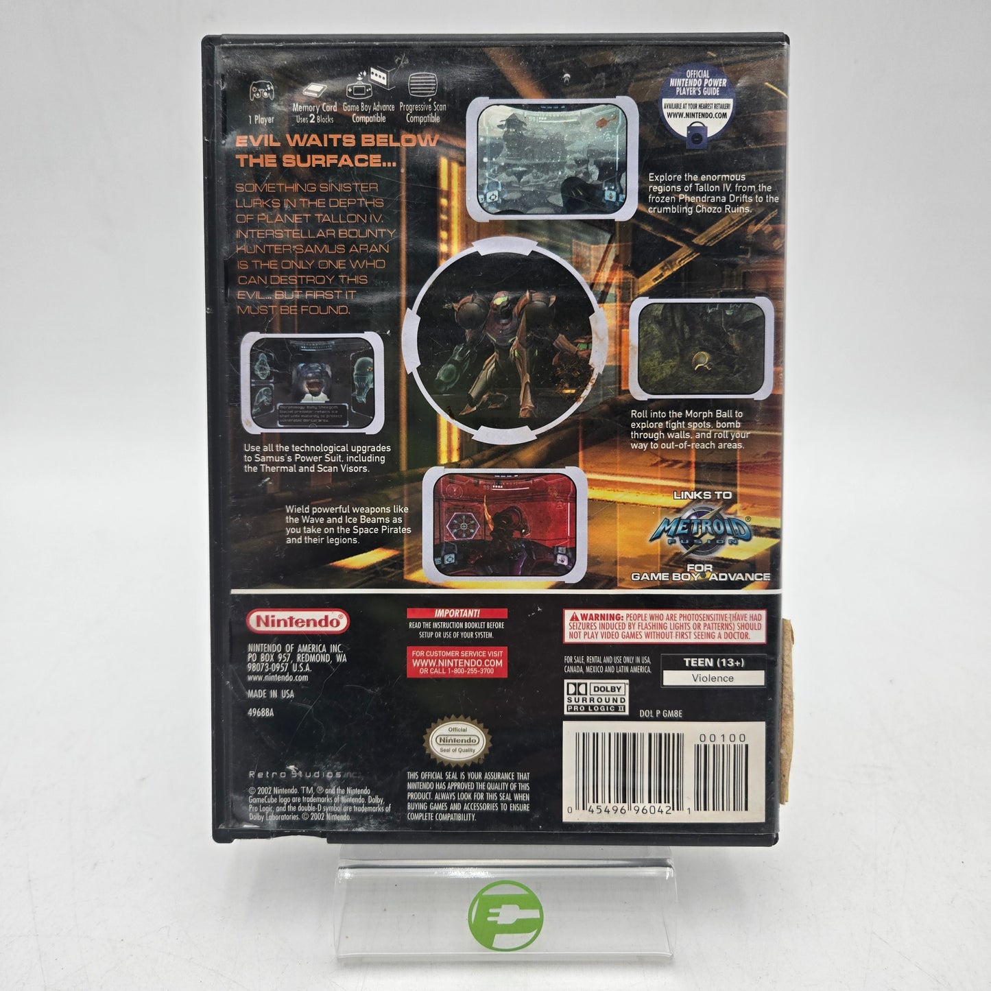 Metroid Prime (Nintendo GameCube, 2002)