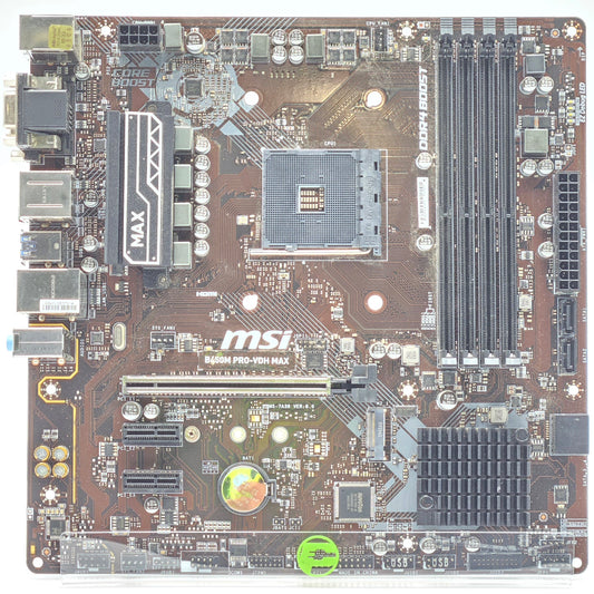 MSi B450M PRO-VDH MAX AM4 mATX