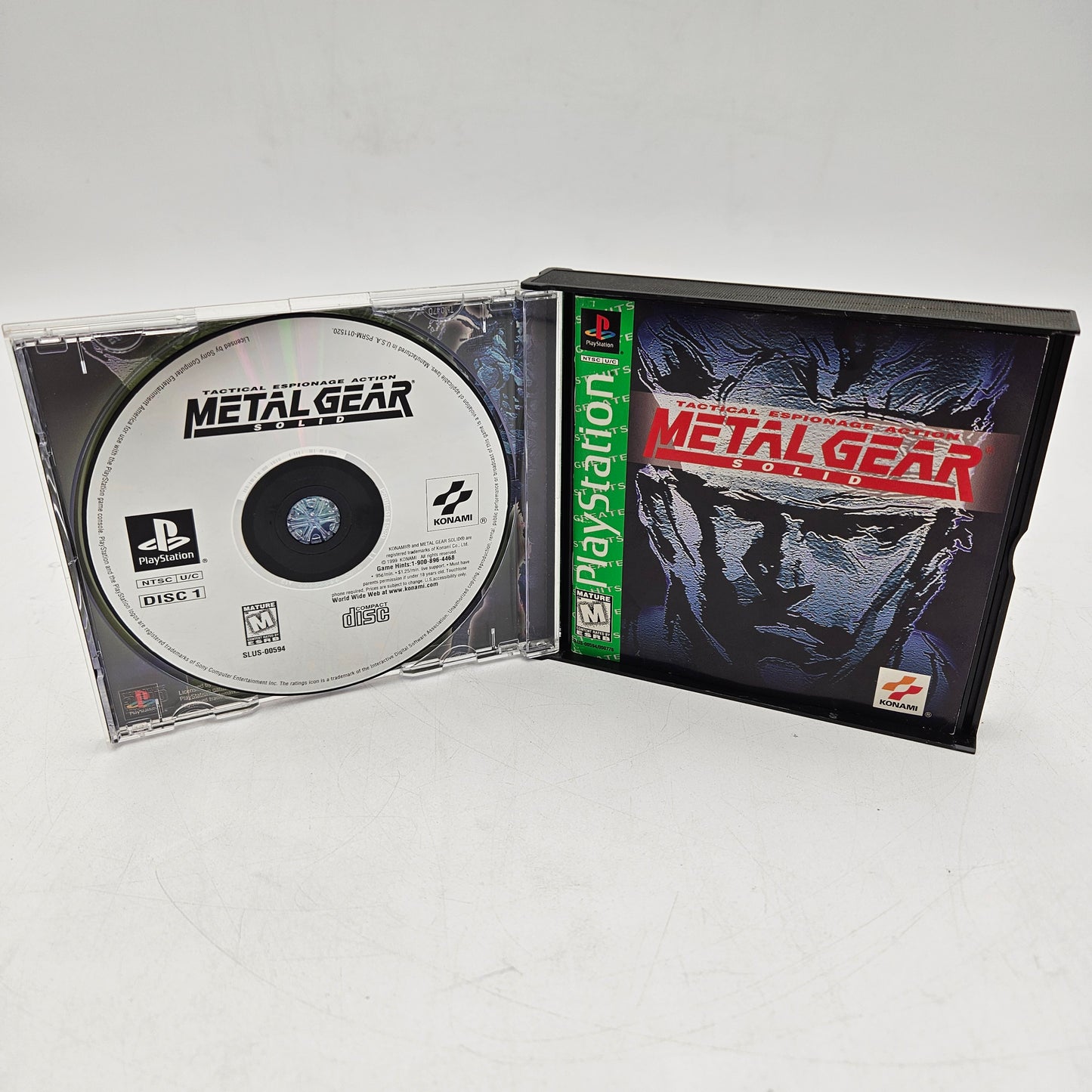 Metal Gear Solid [Greatest Hits] (Sony PlayStation 1 PS1, 1998)