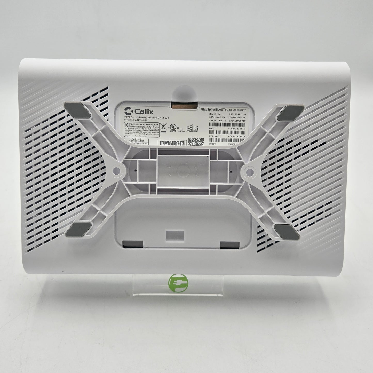 Calix u6t GS5229E New Generation of Wi-Fi 6 100-05921 10