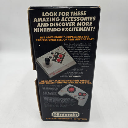 Nintendo Entertainment System NES Action Set NES-001 Gray Complete in Box CIB