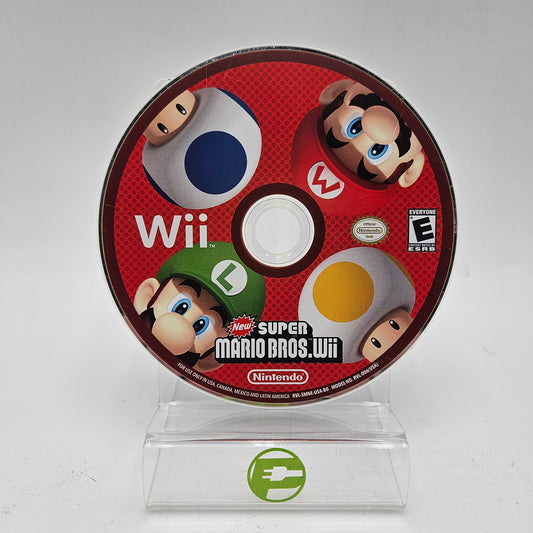 New Super Mario Bros. Wii (Nintendo Wii, 2009) Disc Only