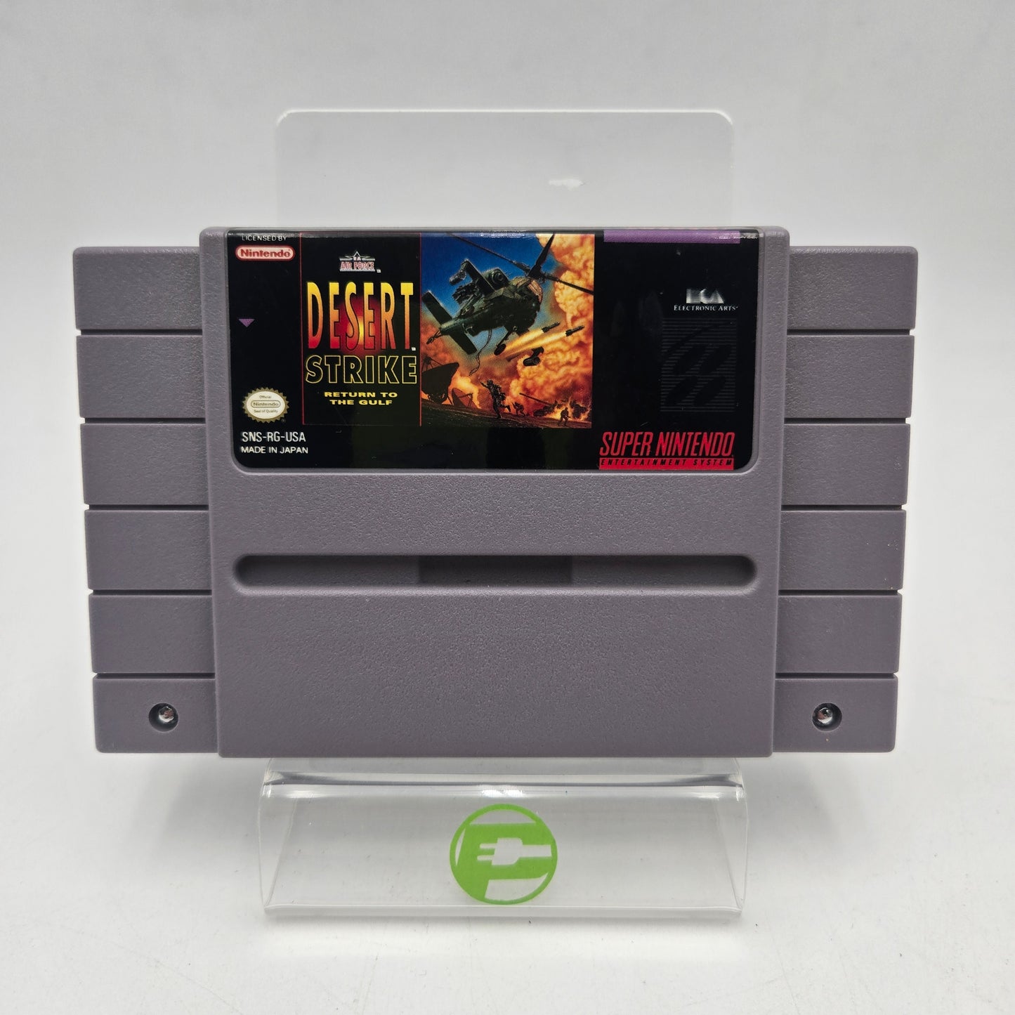 Desert Strike Return to the Gulf (Super Nintendo SNES, 1992)