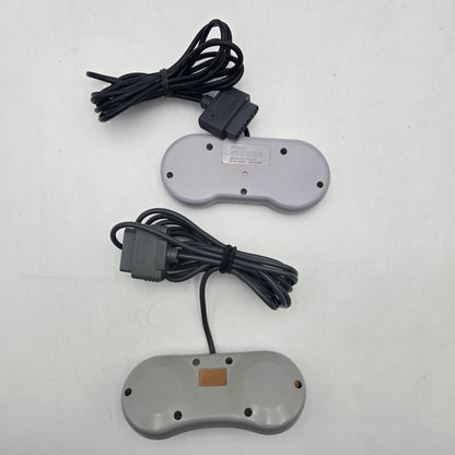 Super Nintendo Entertainment System SNES Video Game Console SNS-001 Gray