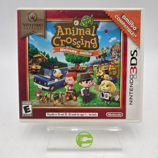Animal Crossing: New Leaf Welcome Amiibo [Nintendo Selects] (Nintendo 3DS, 2016)