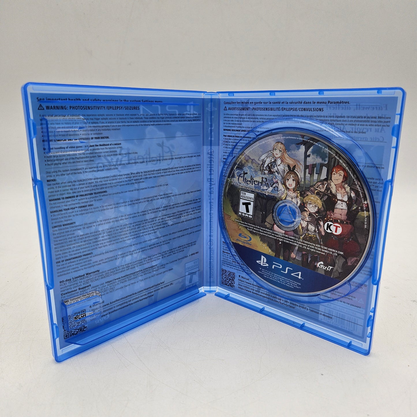 Atelier Ryza: Ever Darkness and the Secret Hideout (Sony PlayStation 4 PS4 2019)