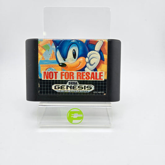Sonic the Hedgehog [Not for Resale] (Sega Genesis, 1993)