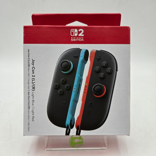 New Sealed Nintendo Switch Joy-Con 2 Controller BEEAJAAAA Light Blue & Light Red