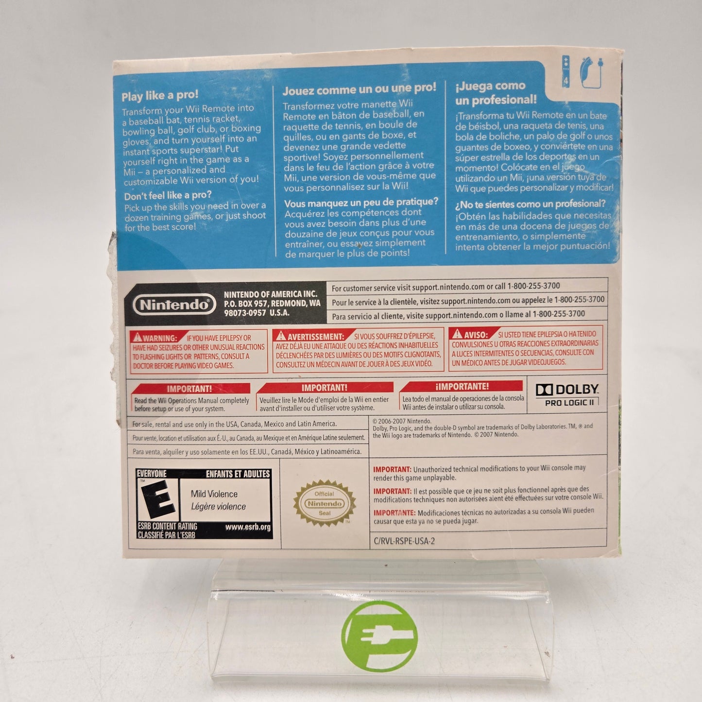 Wii Sports (Nintendo Wii, 2006)
