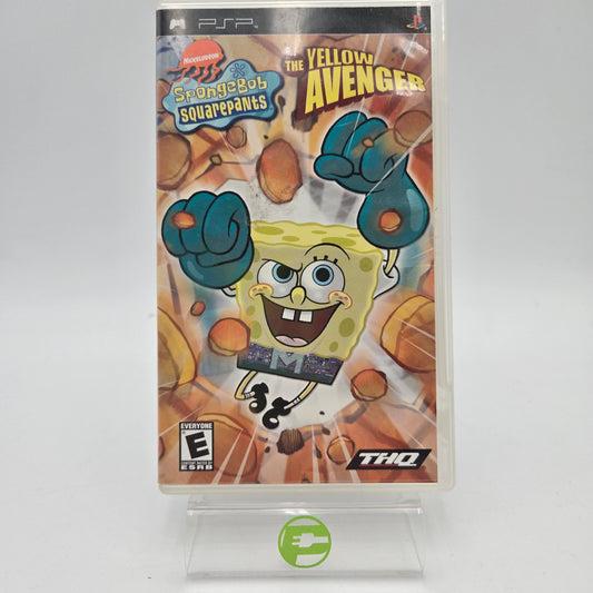 SpongeBob SquarePants The Yellow Avenger (Sony PlayStation Portable PSP, 2006)