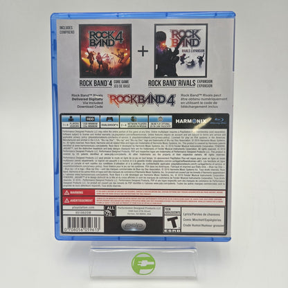Rock Band 4 Plus Rivals Expansion (Sony PlayStation 4 PS4, 2015)