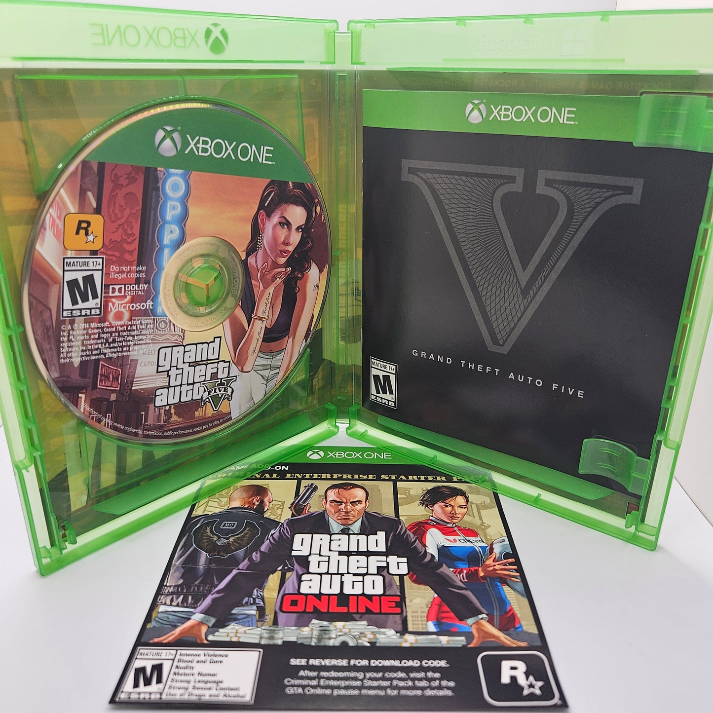Grand Theft Auto V [Premium Edition] (Microsoft Xbox One, 2018)