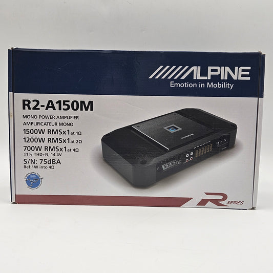 Alpine R2-A150M R-Series 1500W Mono Subwoofer