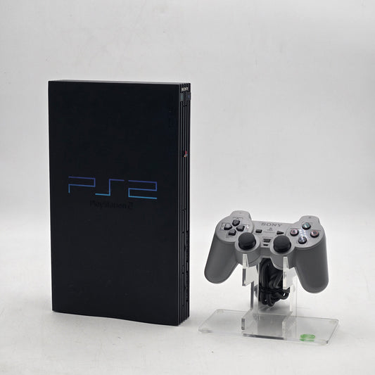 Sony PlayStation 2 PS2 Black Console Gaming System SCPH-30001 R