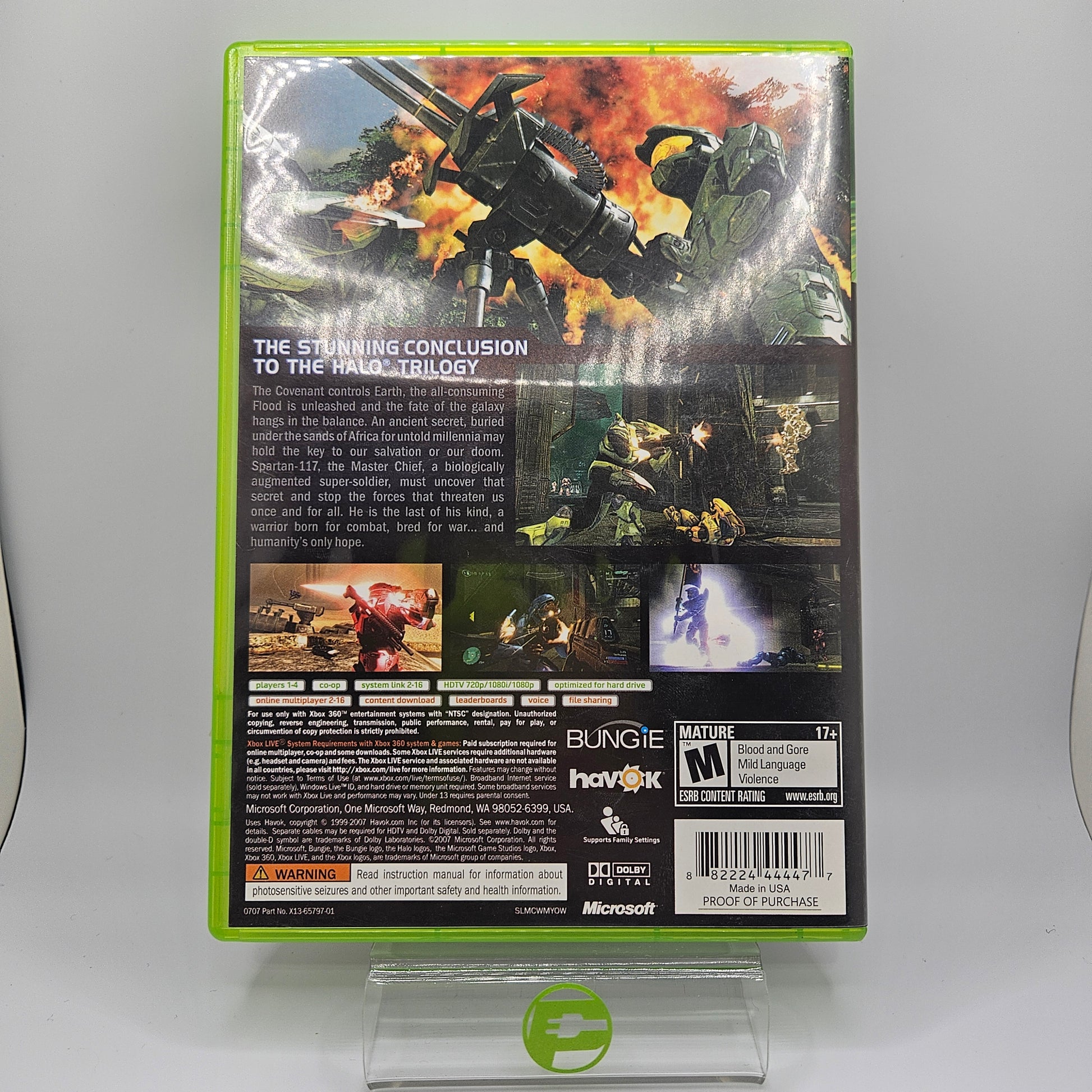 HALO 3 - Xbox 360 - PAL FR - Complet - Jeux vidéo HALO 3 - Xbox 360 - PAL FR - Complet - Jeux vidéo