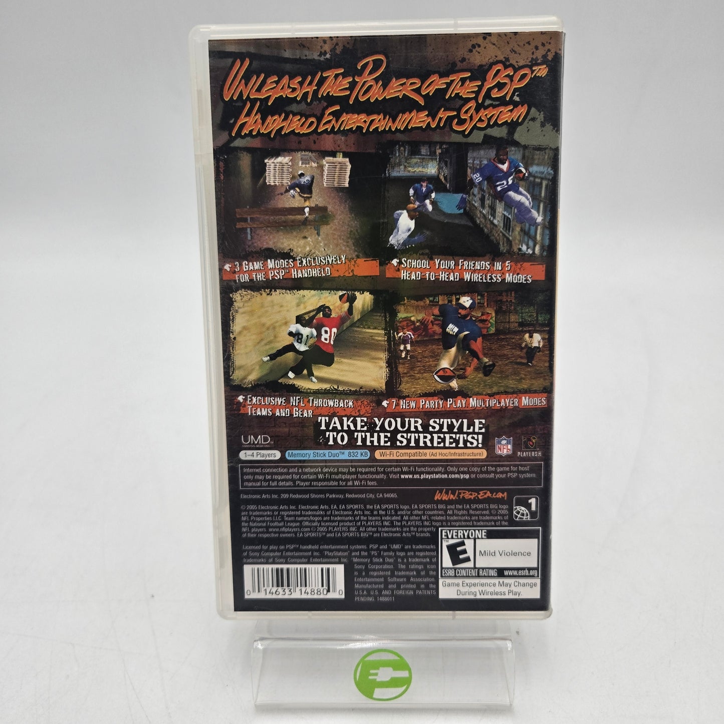 NFL Street 2 Unleashed (Sony PlayStation Portable PSP, 2005)