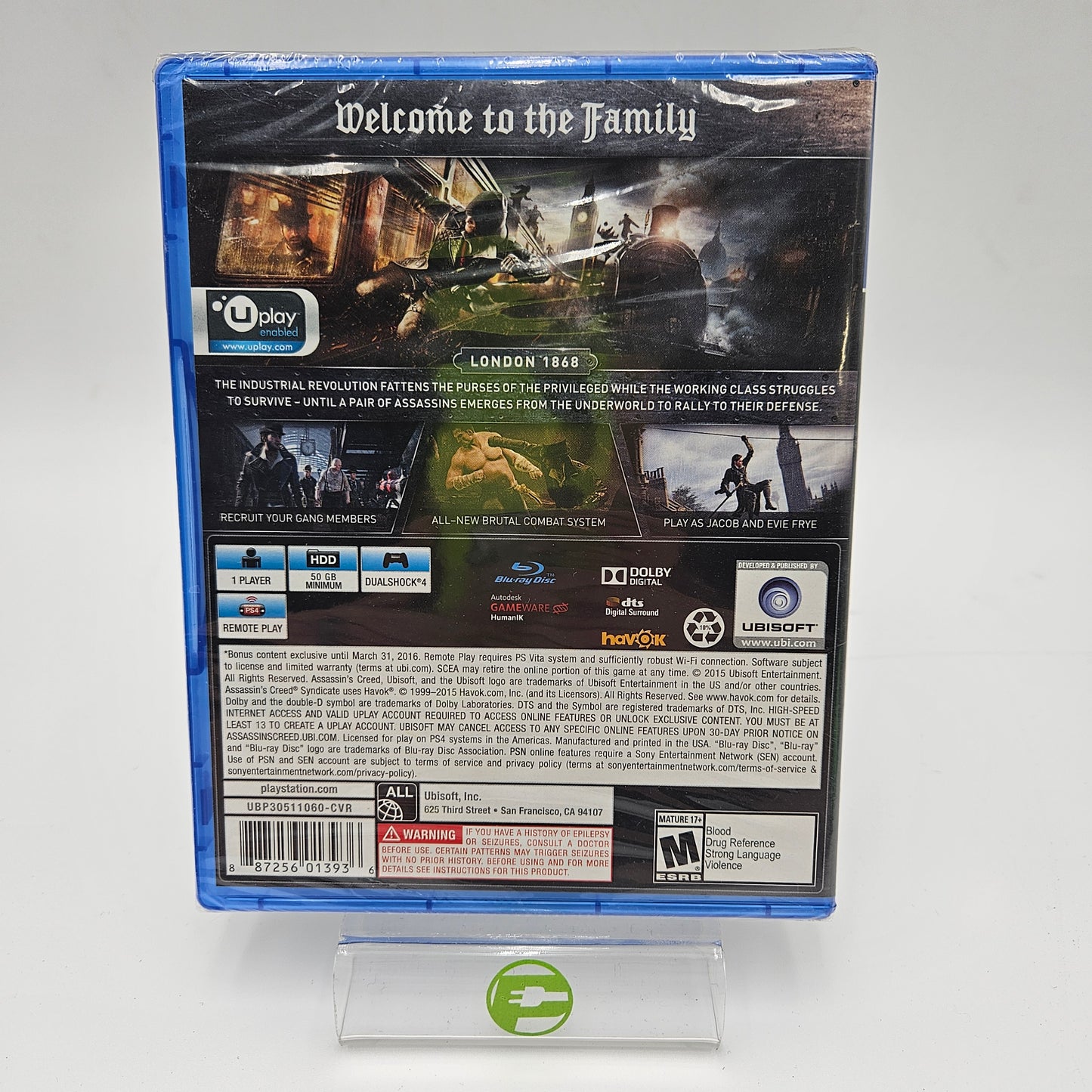 New Assassin's Creed: Syndicate [Limited Edition] (Sony PlayStation 4 PS4, 2015)