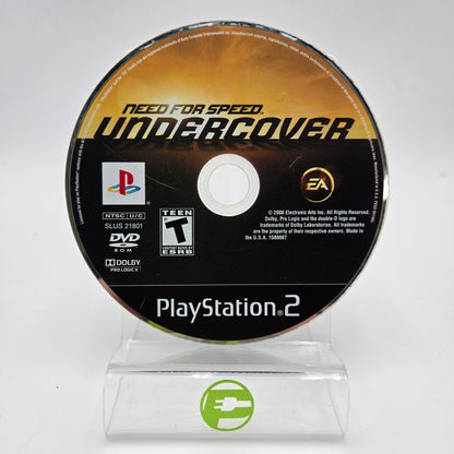 Need for Speed Undercover (Sony PlayStation 2 PS2, 2008)