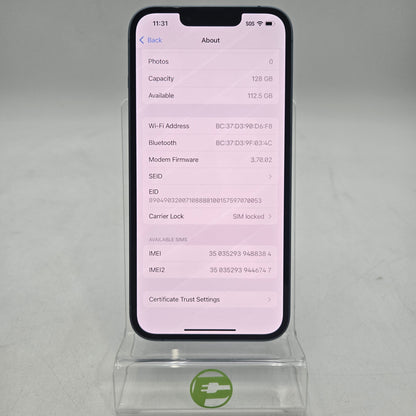 Spectrum Apple iPhone 14 128GB Blue MPVH3LL/A