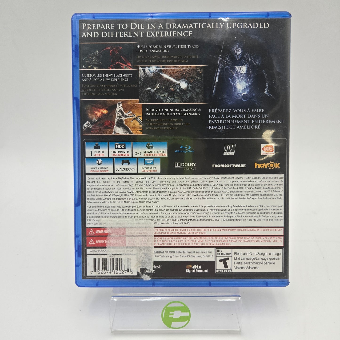 Dark Souls II: Scholar of the First Sin (Sony PlayStation 4 PS4, 2015)