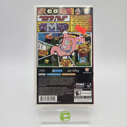 SpongeBob SquarePants The Yellow Avenger (Sony PlayStation Portable PSP, 2006)