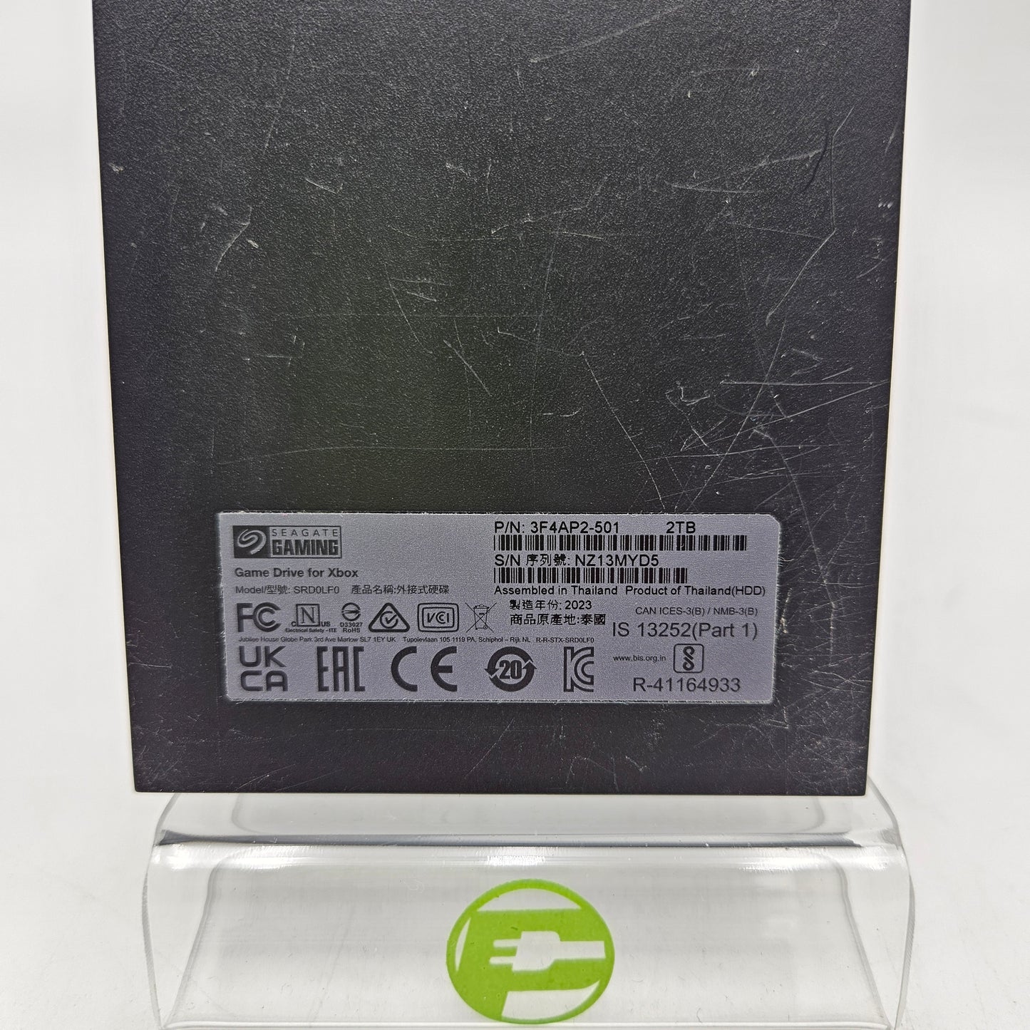 Seagate 2TB External Hard Drive Black 3F4AP2-501 For Xbox One & Xbox Series S|X
