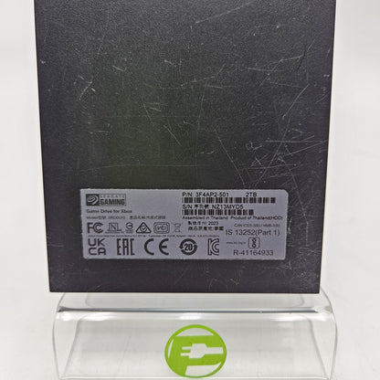 Seagate 2TB External Hard Drive Black 3F4AP2-501 For Xbox One & Xbox Series S|X